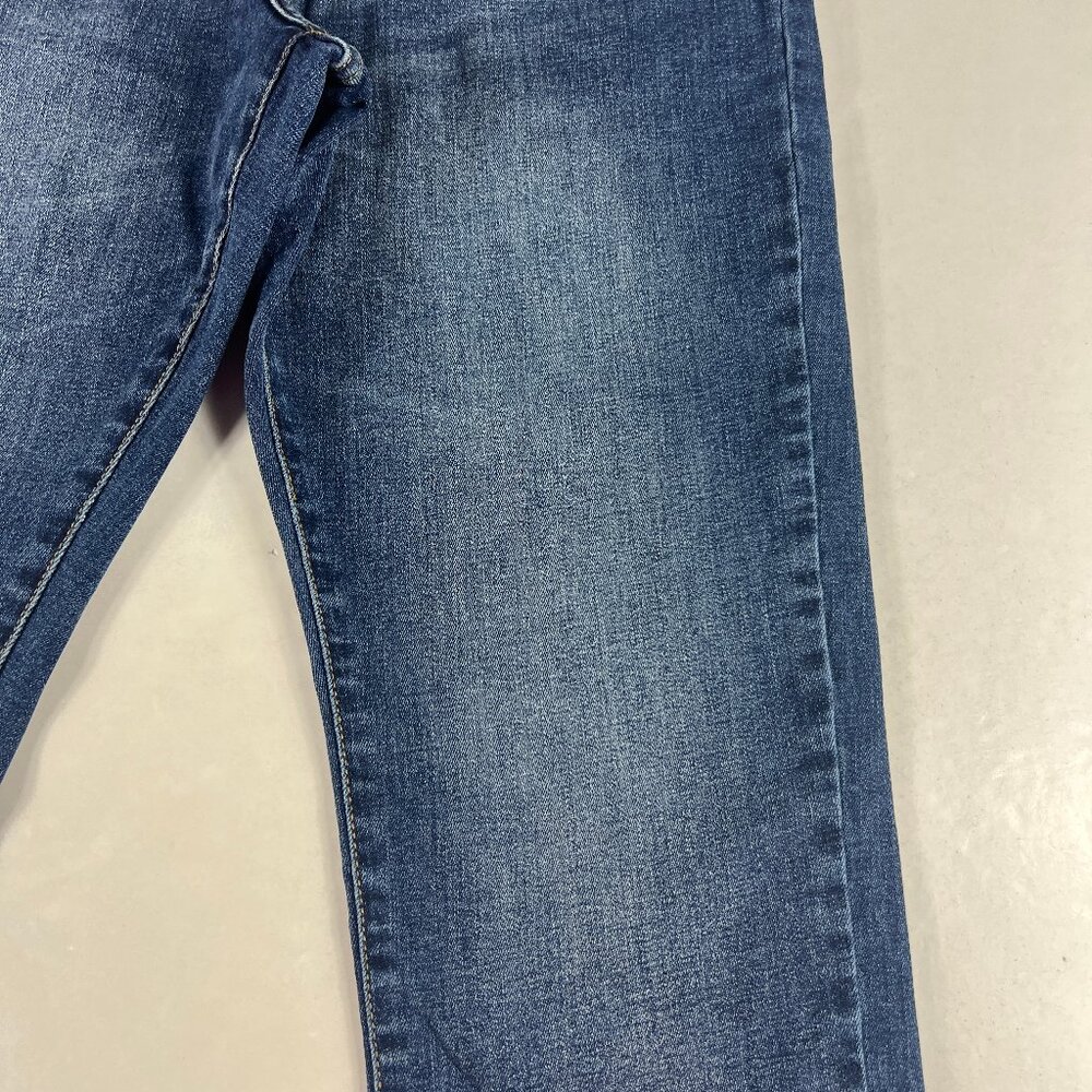 Lucky Brand Jean Men 32x28* 412 Athletic Slim Blue Faded Stretch Denim Tag 32x30 - Picture 3 of 16
